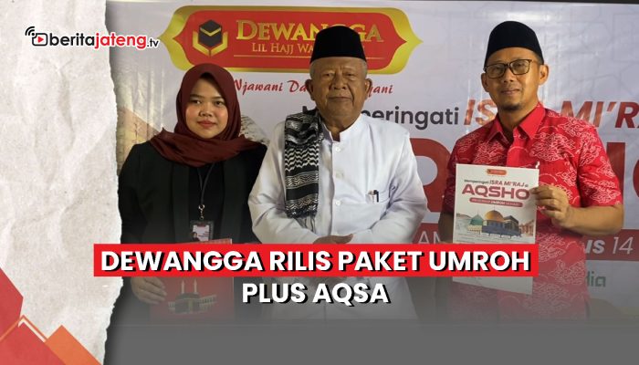 Video Dewangga Rilis Paket Umroh Plus Aqsa