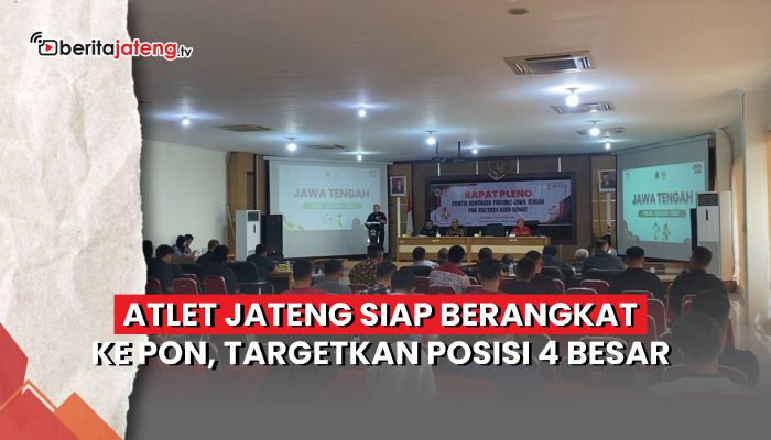 Video Atlet Jateng Siap Berangkat ke PON, Targetkan Posisi 4 Besar