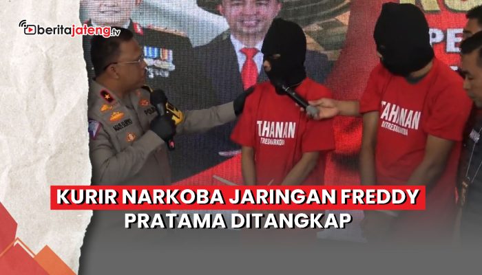 Video Kurir Narkoba Jaringan Freddy Pratama Ditangkap