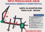 Arus Semarang Merdeka Flower Festival