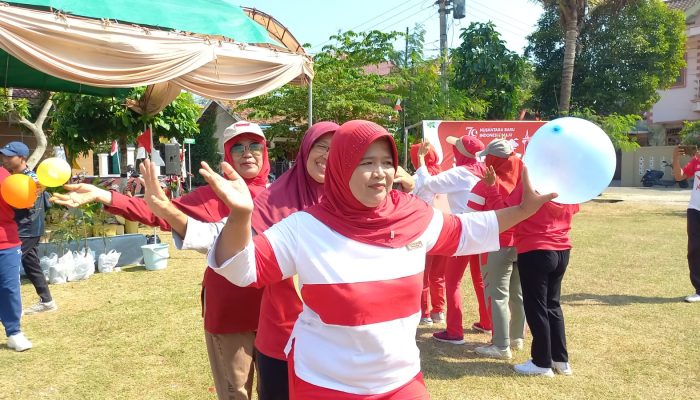 Antusias Warga Kunden Blora Turut Berbagai Lomba 17 Agustus, dari Joget Balon hingga Estafet Sarung