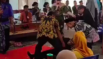 Viral Video Kakek Meninggal Dunia saat Joget di Acara Hajatan Wonigiri, Ini Kronologinya