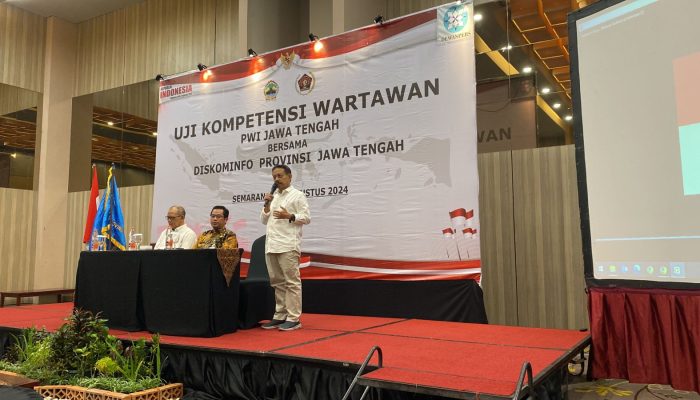 Tingkatkan Kecakapan Jurnalistik, PWI & Diskominfo Jateng Kembali Gelar Uji Kompetensi Wartawan