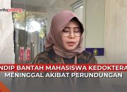Video Undip Bantah Mahasiswi PPDS Meninggal Akibat Perundungan
