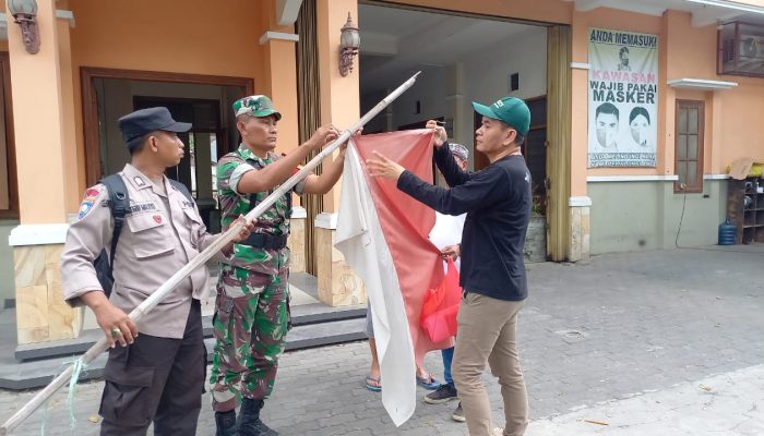 Sidak Pemasangan Bendera di Blora, Masih Ditemukan Pengusaha yang Abai