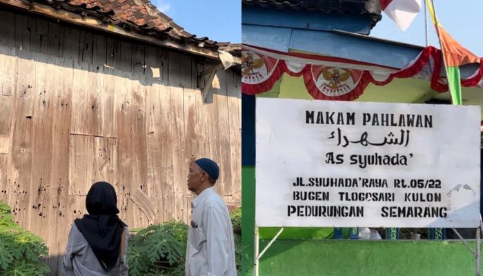 Saksi Bisu Gugurnya 74 Pejuang di Pedurungan Semarang, Bekas Tembakan Belanda Tampak di Rumah Tua Ini