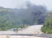 TPA Jatibarang Kembali Terbakar, Muncul Kepulan Asap Hitam di Zona Empat