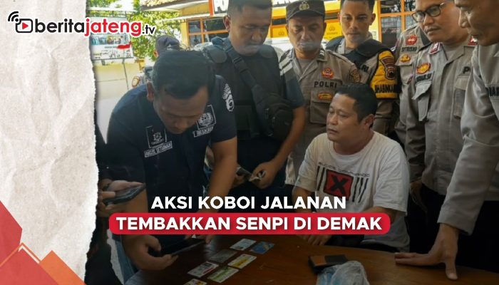 Video Koboi Jalanan Tembakkan Senjata Api di Demak Ditangkap