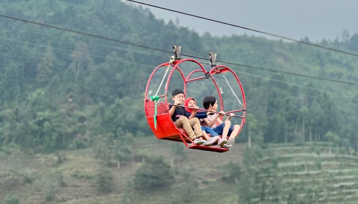Libur Panjang Tinggal Sehari, Kebun Teh Sikatok Wonosobo Bisa Jadi Pilihan, Ada Wahana Gondola!