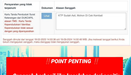 Tak Selalu Diterima, Ini Alasan Sanggah Hasil Seleksi Administrasi CPNS 2024 Ditolak