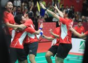 Bantai Jawa Barat 3-0, Bulu Tangkis Beregu Putri Jawa Tengah Raih Medali Emas di PON 2024