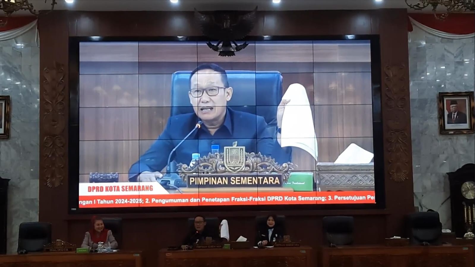 Rapat Paripurna Perdana Setelah Dilantik, DPRD Kota Semarang Bentuk Tujuh Fraksi