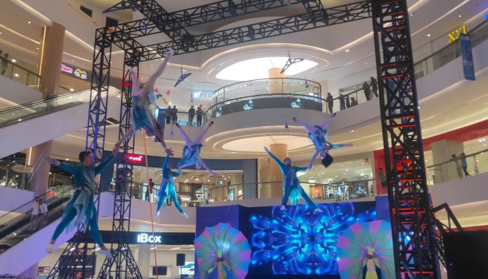 Seru Banget! The Park Mall Semarang Hadirkan Akrobatik Rusian Cirque De Lune