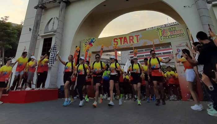 Fun Run ‘Lari 63rsama Nasmoco’ Sukses Digelar di Kota Semarang, Diikuti 600 Peserta