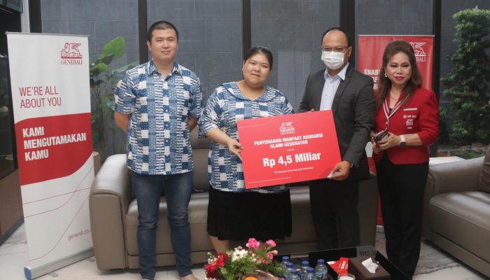 Generali Indonesia Bayarkan Klaim Kesehatan Rp4,5 Miliar Nasabah Pengidap Kanker di Semarang