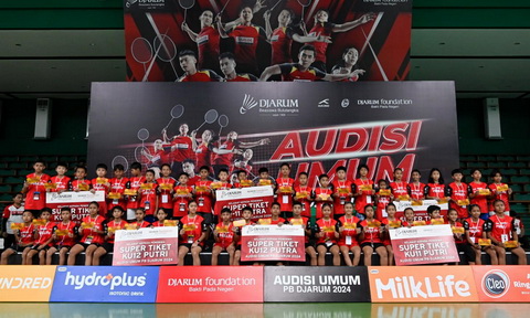 Audisi Umum PB Djarum 2024, 46 Talenta Muda Raih Super Tiket, Ini Daftarnya