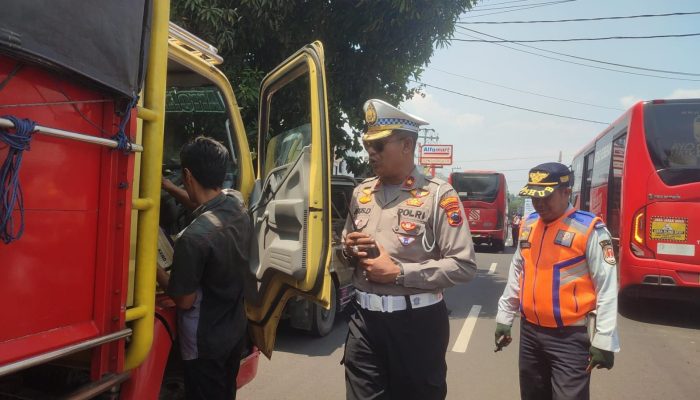 Cegah Kecelakaan di Jalur Ekstrem, Dishub dan Satlantas Gelar Operasi Laik Jalan