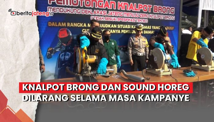 Video Knalpot Brong dan Sound Horeg Dilarang Selama Masa Kampanye Pilkada