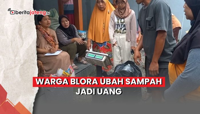 Video Warga Blora Ubah Sampah Jadi Uang
