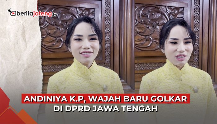 Video Andiniya, Wajah Baru Golkar di DPRD Jawa Tengah