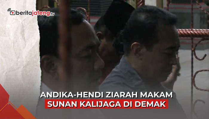Video Andika-Hendi Ziarah Makam Sunan Kalijaga di Demak