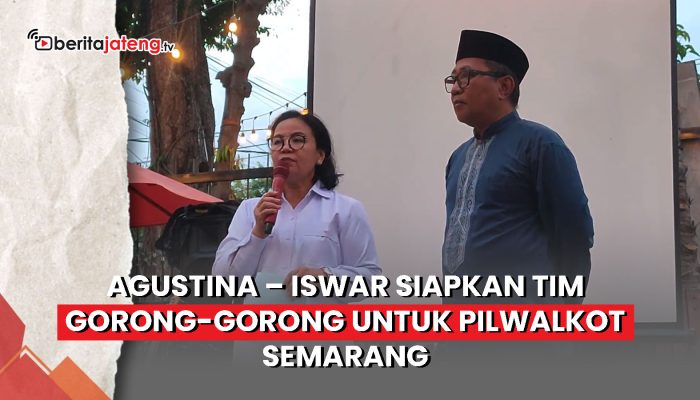 Video Agustina Wilujang-Iswar Aminuddin Siapkan Tim Gorong-Gorong untuk Pilwalkot Semarang