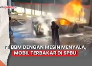 mobil terbakar Blora