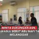 Abu Nafi minta dukungan ASN