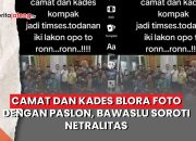 camat dan kades Blora tak netral