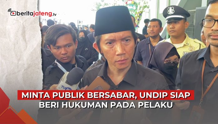 Video FK Undip Janji Transparan Soal Investigasi Kasus Meninggalnya Mahasiswi PPDS