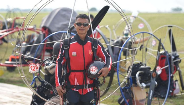 Atlet Paramotor Hening Paradigma Tiba-tiba Bela Aceh, KONI Jawa Tengah Siap Layangkan Protes