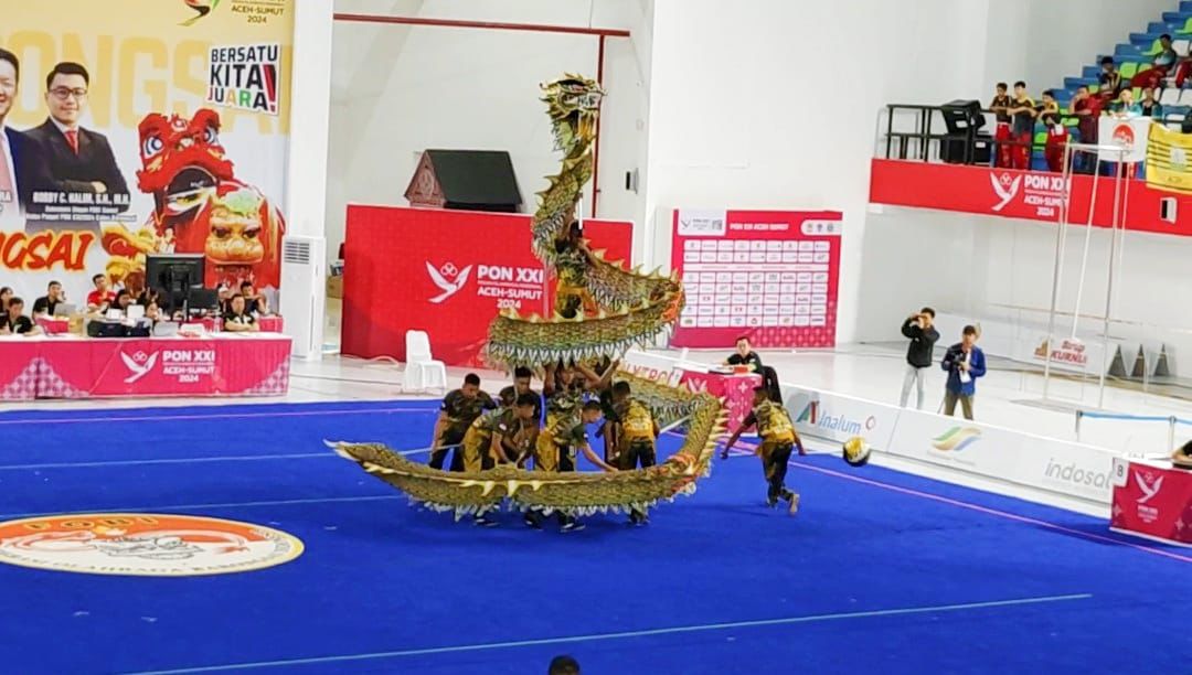 tim barongsai jateng PON 2024