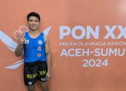 Keren! Petarung Muaythai Sumbang Medali Emas untuk Kontingen PON Jateng Usai Totalitas Berjuang