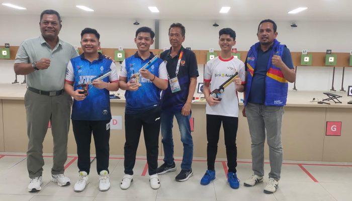 Catatan Manis Atlet Jateng, Berhasil ‘Tembak’ Medali Emas dan Perak di PON XXI Aceh-Sumut 2024