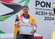 Tampil Perkasa, Atlet Jateng Atinna Raih Emas Lempar Lembing Putri PON 2024 dan Pecahkan Rekor