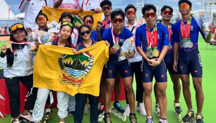 Lanjutkan Kemenangan yang Sempat Tertunda, Tim Atlet Sepatu Roda Sabet 3 Emas, 2 Perak, 3 Perunggu di PON 2024