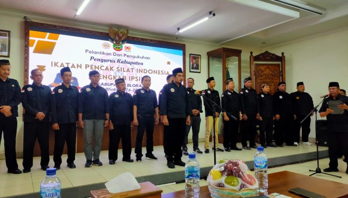 Lantik Pengurus Baru IPSI Blora, Pengprov IPSI Jateng: Tingkatan Prestasi, Jangan ‘Mlotrok’ seperti Kemarin