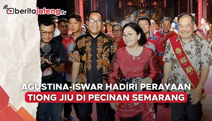 Video Agustina Wilujeng – Iswar Aminuddin Hadiri Perayaan Tiong Jiu di Pecinan Semarang