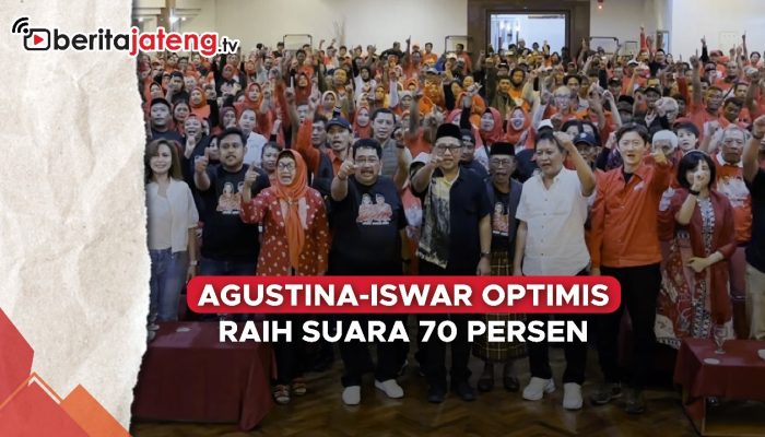 Video Agustina-Iswar Optimis Raih Suara 70 Persen di Pilwalkot Semarang