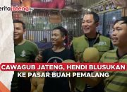 Video Cawagub Jateng Hendi Blusukan ke Pasar Buah Pemalang