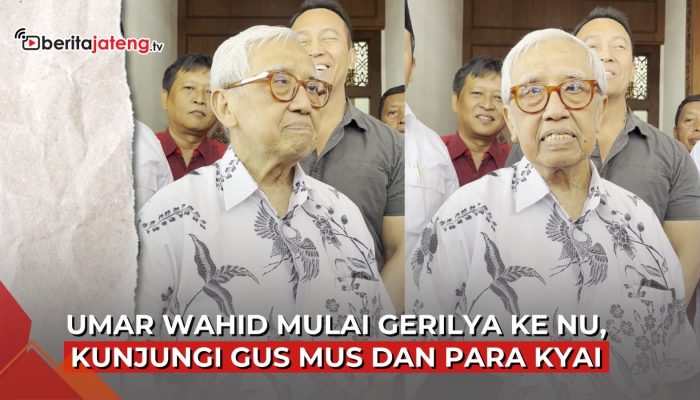 Video Umar Wahid Mulai Gerilya ke NU, Kunjungi Gus Mus dan Para Kyai