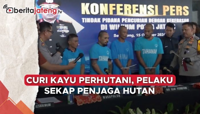 Video Curi Kayu Perhutani, Sekap Penjaga Hutan