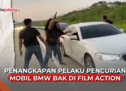 Video Penangkapan Pelaku Pencurian Mobil BMW di Parkiran Hotel Tentrem Bak Film Action