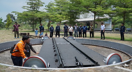KAI Daop 4 Semarang dan Komunitas IRPS Lakukan Preservasi Stasiun Bedono untuk Lestarikan Sejarah Perkeretaapian