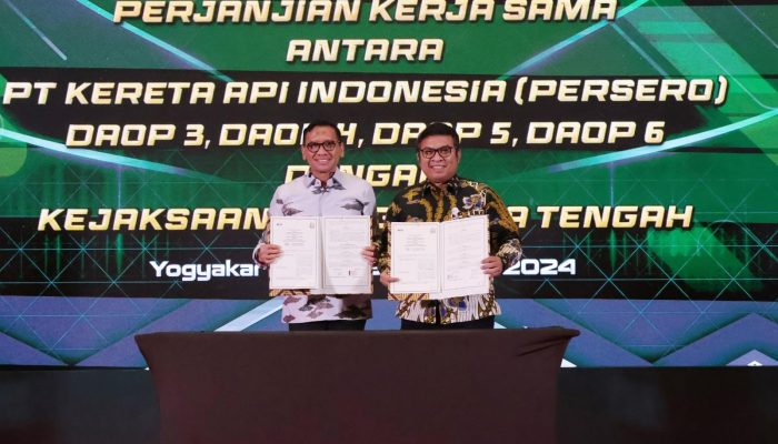 KAI Jalin Kerja Sama dengan Kejaksaan Tinggi Jawa Tengah dalam Penanganan Masalah Hukum