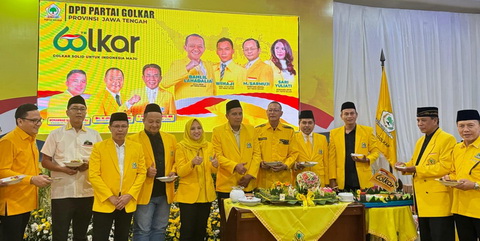 HUT Ke-60 Partai Golkar, DPD Jateng Targetkan Kemenangan 60 Persen di Pilgub dan Pilkada