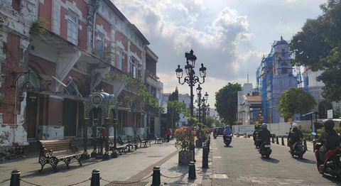 Kota Lama Semarang Masih Jadi Primadona Wisata, Meski Ikon Gereja Blenduk Direhab