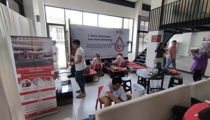 Rayakan HUT Pertama ASSA Hotel Semarang, Kenalkan Cafe Baru hingga Ajak Masyarakat Check Kesehatan Gratis