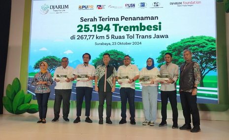 Djarum Trees for Life Tanam 25.194 Pohon Trembesi di Tol, Langkah Menuju Ekosistem Sehat