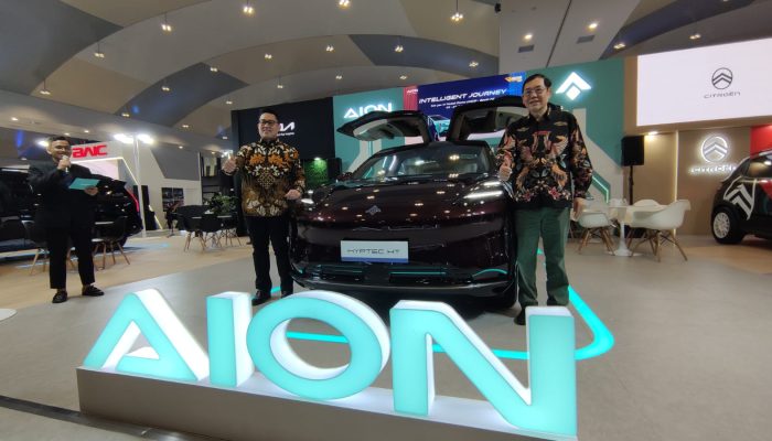 AION Indonesia Perkenalkan Mobil Listrik Canggih di GIIAS Semarang 2024